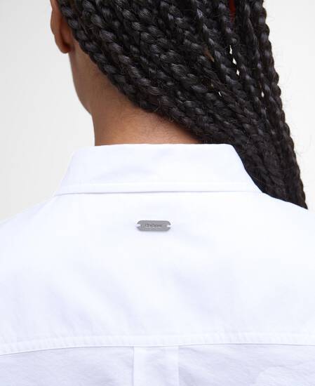 Highclere Oversized Oxford Shirt White