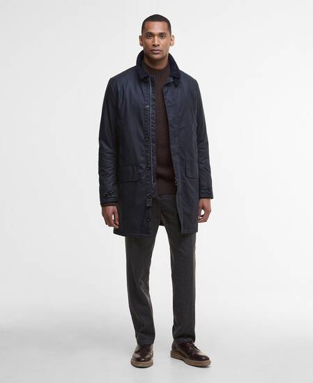 Waxed Mac Navy/Midnight Oak