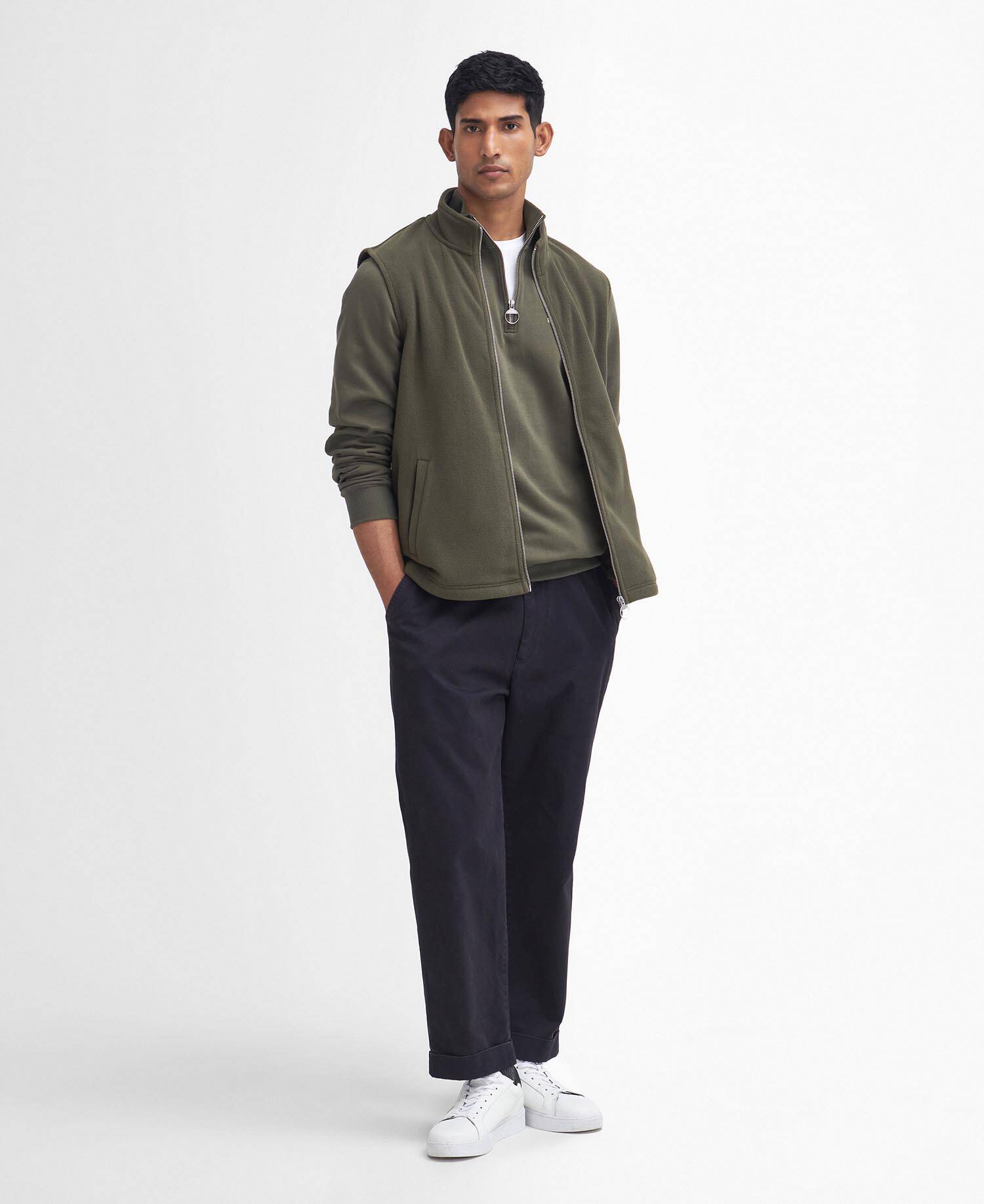 Essentials Fleece Gilet image number 1