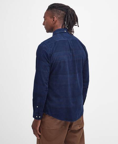 Blair Tailored Long-Sleeved Shirt Midnight Tartan