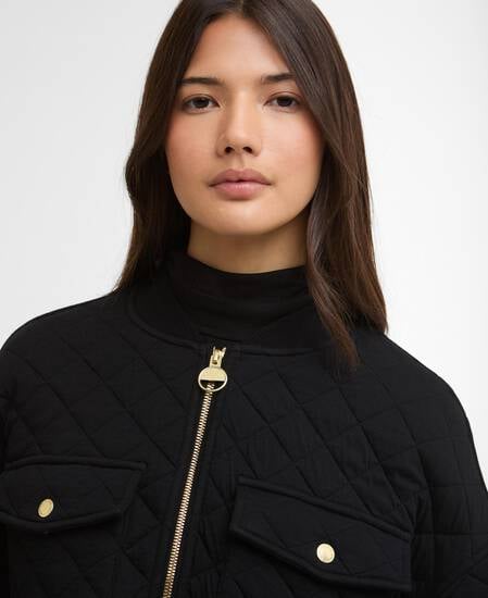 Katya Sweat Bomber Black