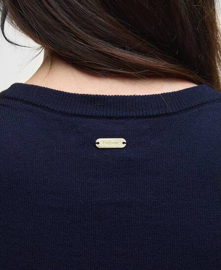 Carlby Crew Neck Jumper Navy