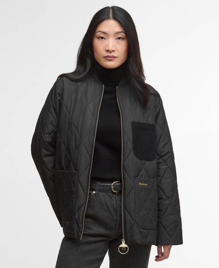 Leonie Quilted Jacket Black/Classic