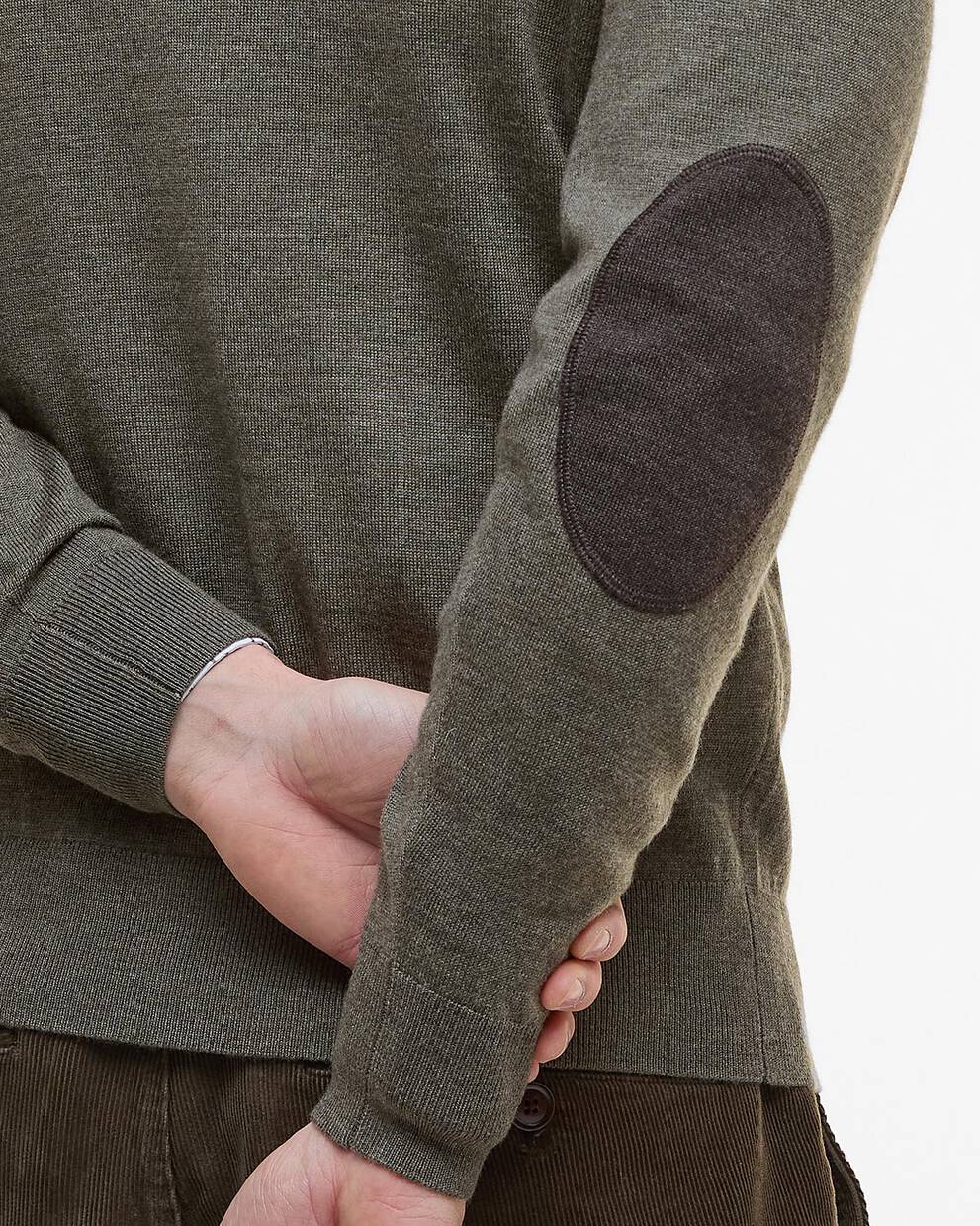 Felpa con mezza zip Loyton Merino