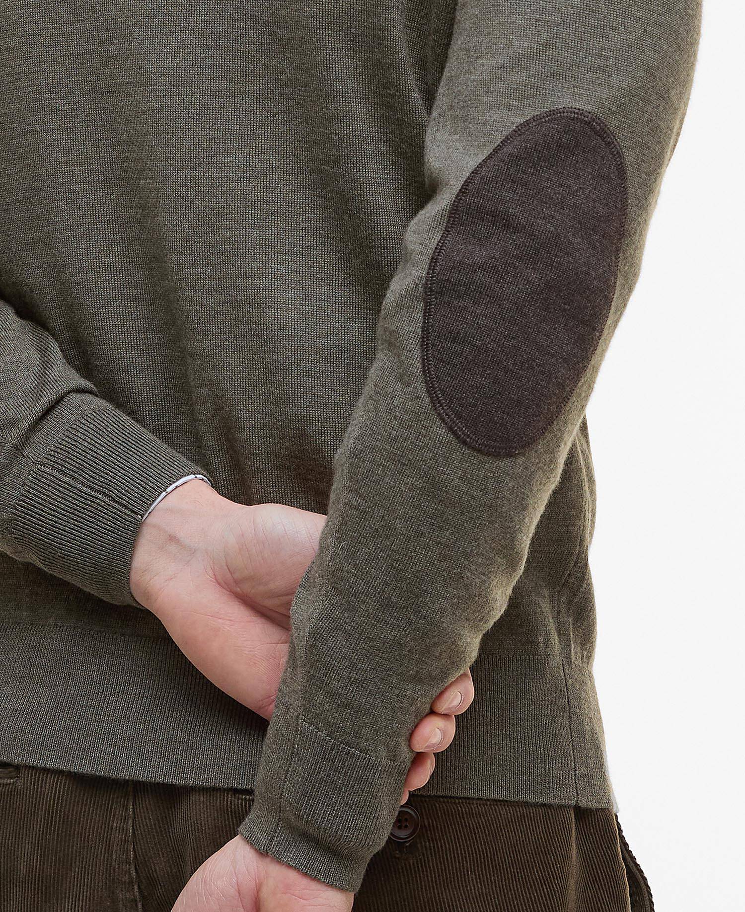 Felpa con mezza zip Loyton Merino image number 5