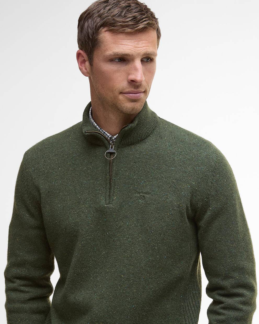 Felpa con mezza zip Essential Tisbury