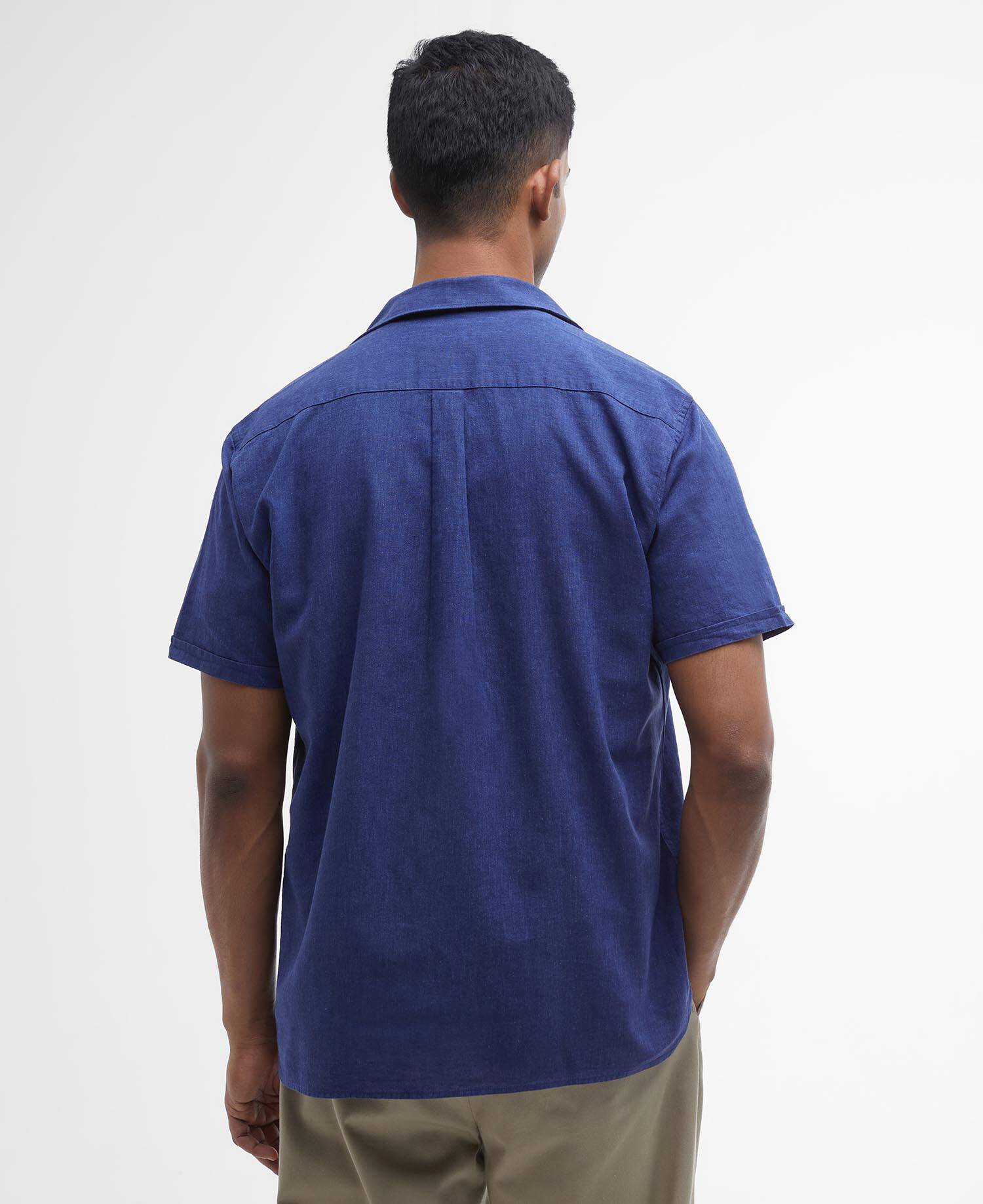 Nelson Regular Short-Sleeved Shirt Indigo image number 2