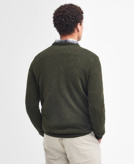 Essential Crew Neck Jumper Seaweed