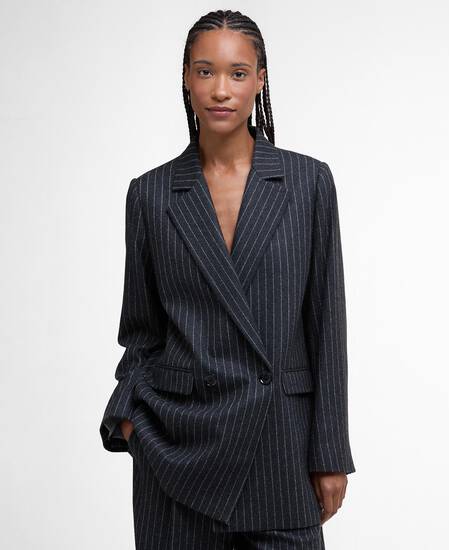 Blazer a doppio petto Antonia Charcoal