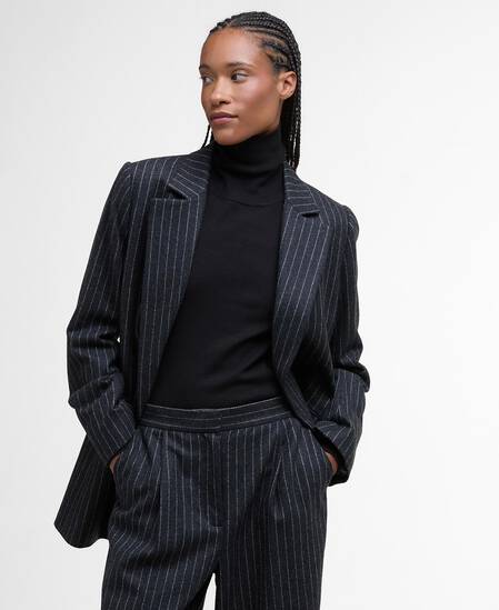 Blazer a doppio petto Antonia Charcoal