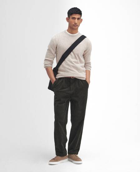 Essential Tisbury Crew-Neck Jumper Stone