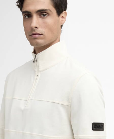 Kaspian Quarter-Zip Sweatshirt Whisper White