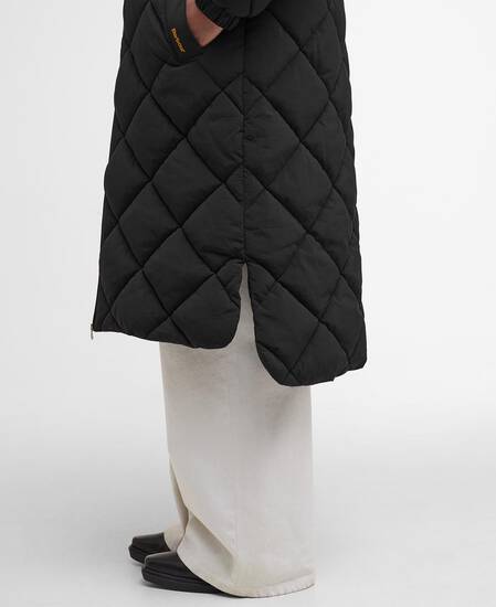 Kirkton Longline Puffer Jacket Black/Classic