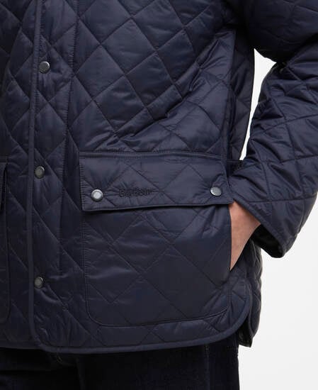 City Bedale Quilted Jacket Navy