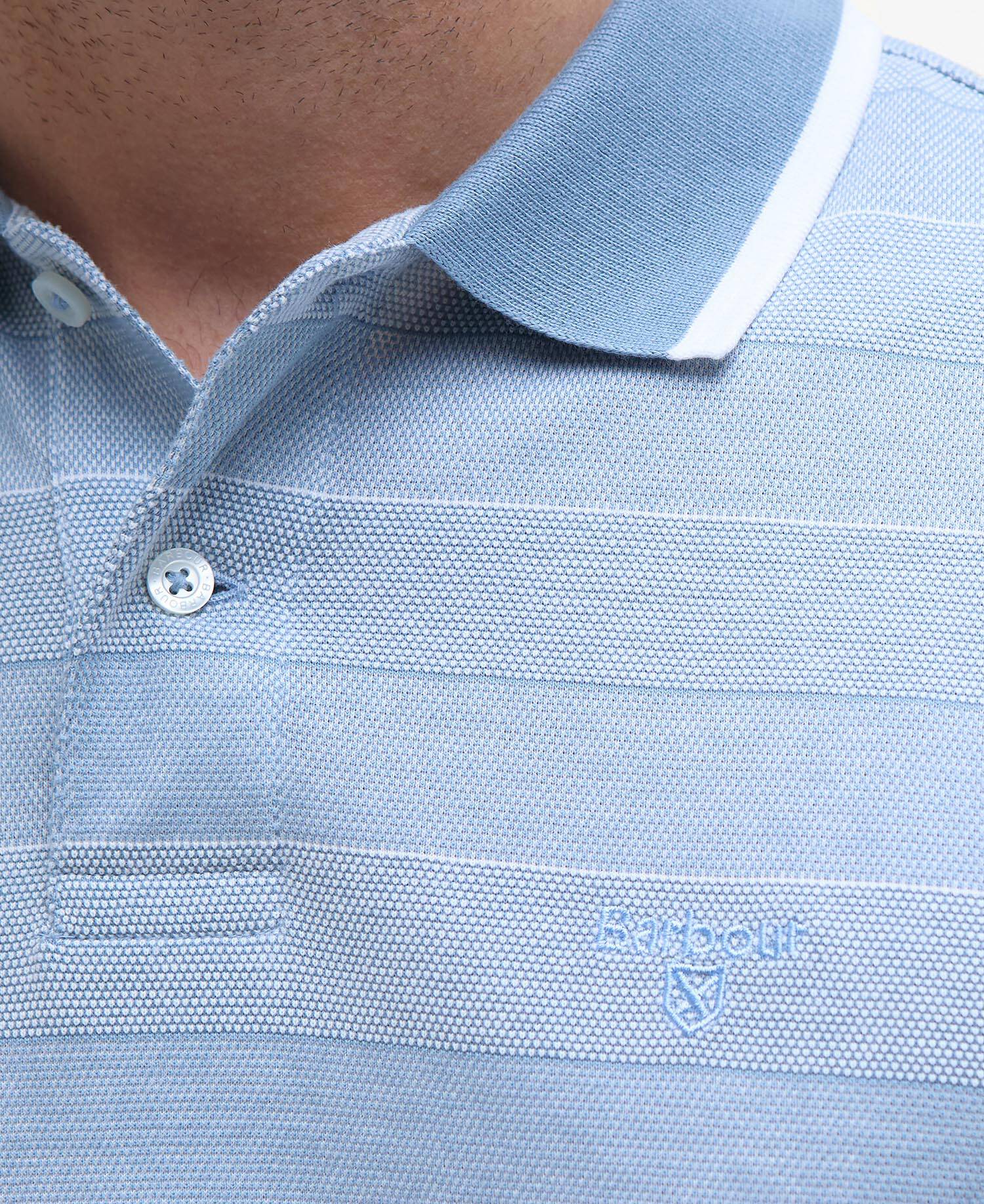 Branton Striped Polo Shirt image number 4