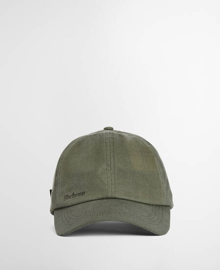 Waxed Sports Cap Light Moss