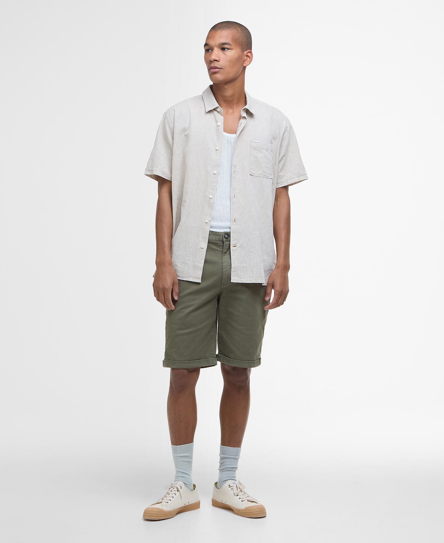Camicia estiva a maniche corte Nelson