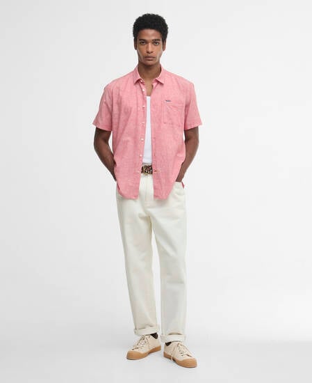 Nelson Regular Short-Sleeved Shirt Red