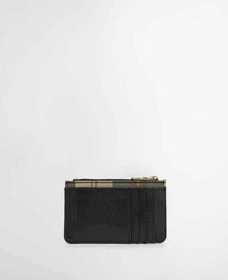 Alder Leather Card Holder Black/Ancient