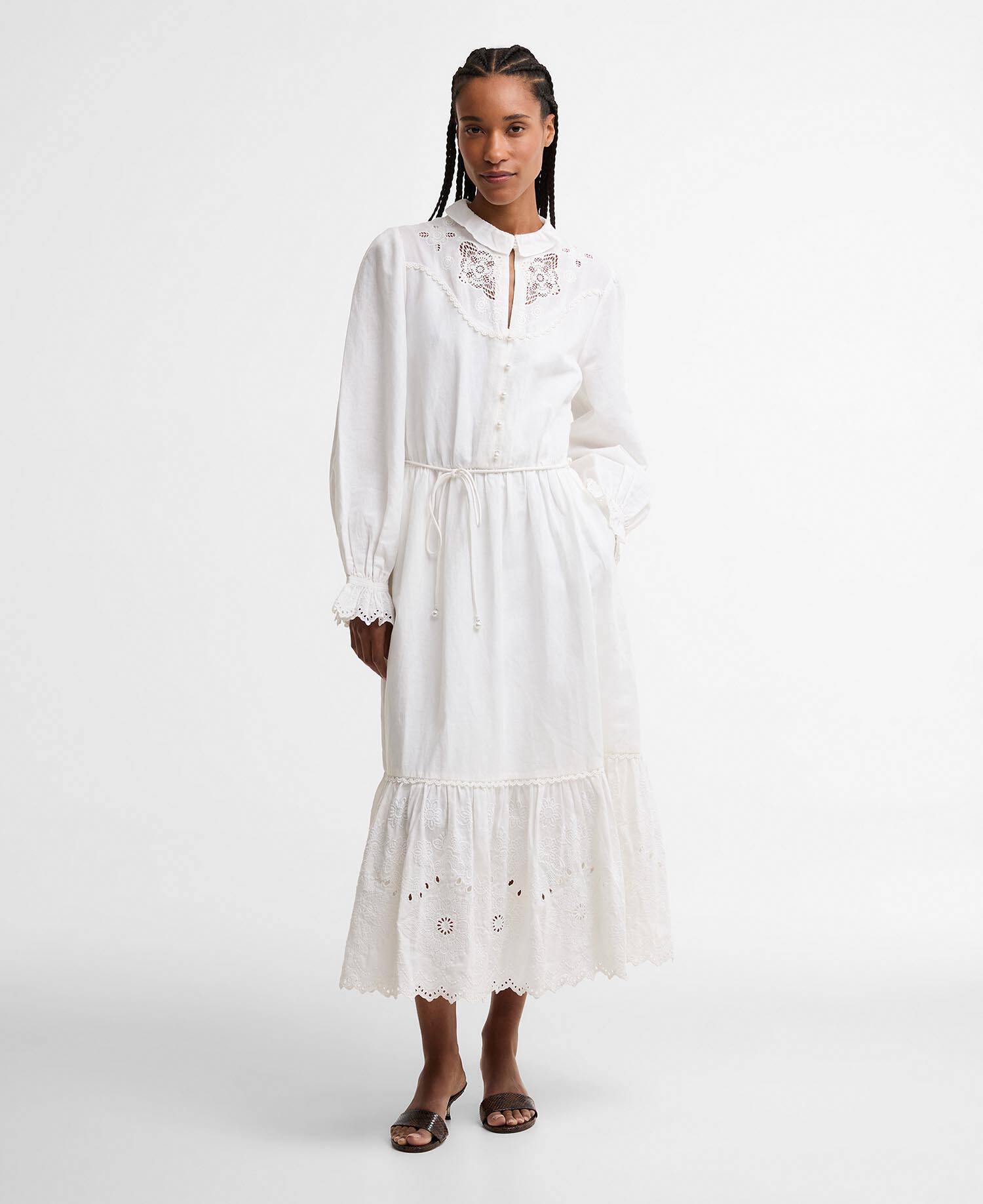 Avebury Maxi Dress White image number 0