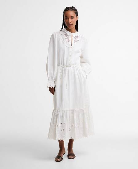 Avebury Maxi Dress White