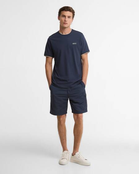 Ashmann Tipped T-Shirt Oxford Navy