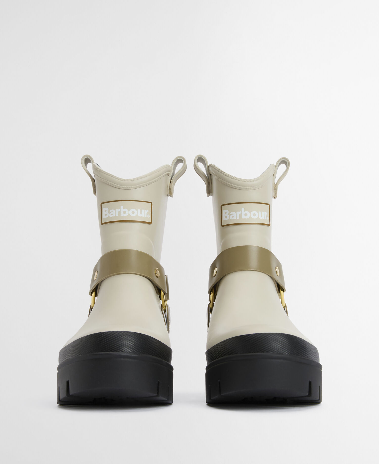 Gummistiefel Elley Harness Light Oak/Bleached Olive
