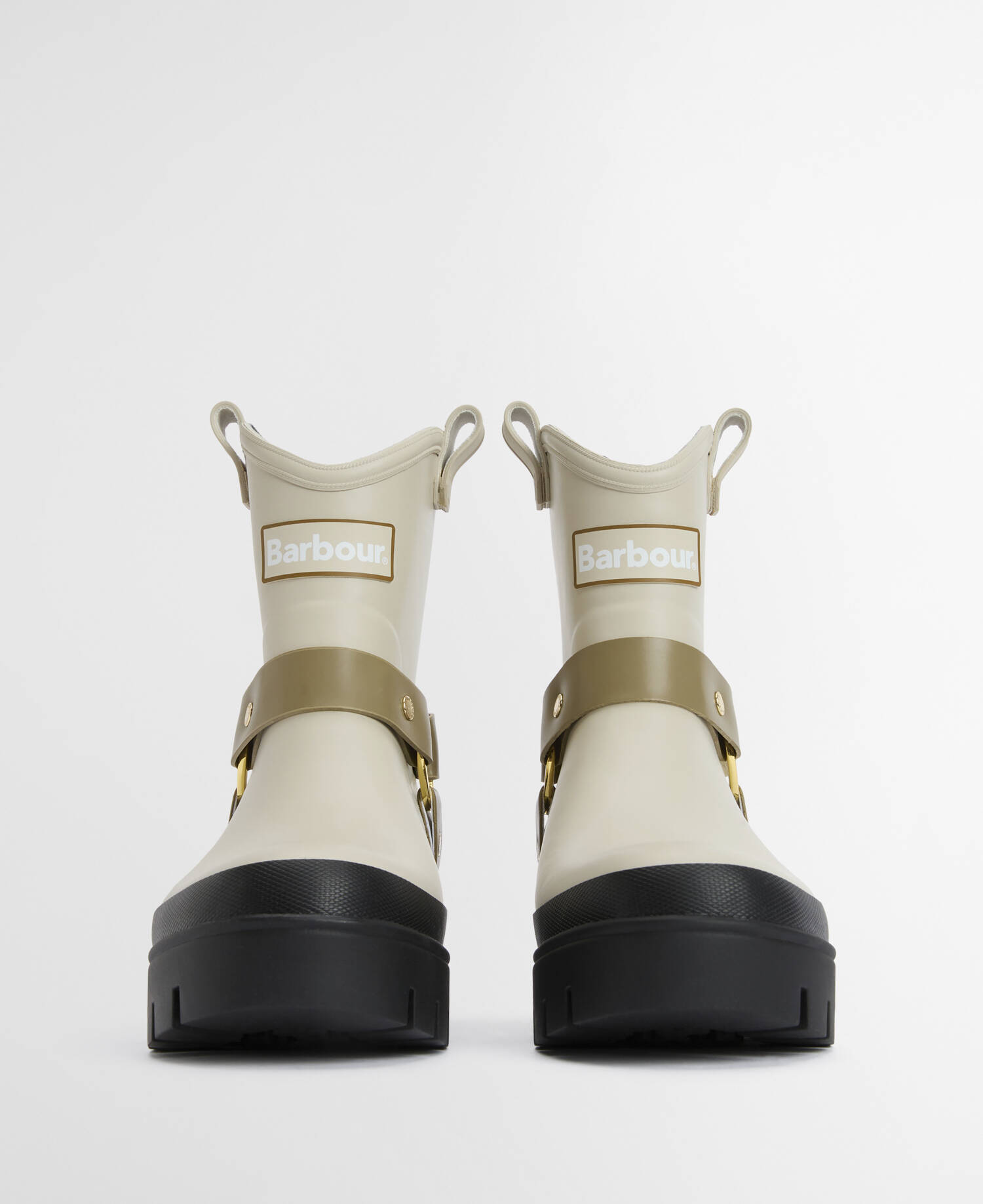 Gummistiefel Elley Harness Light Oak/Bleached Olive image number 2