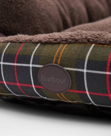 Snuggle Dog Bed 35" Classic Tartan