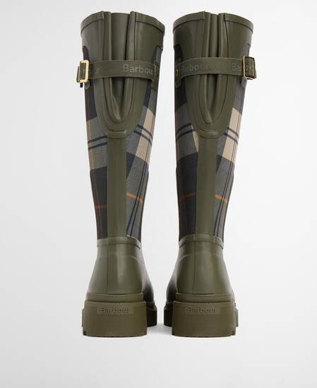 Stivali di gomma Dena Olive/Ancient Tartan