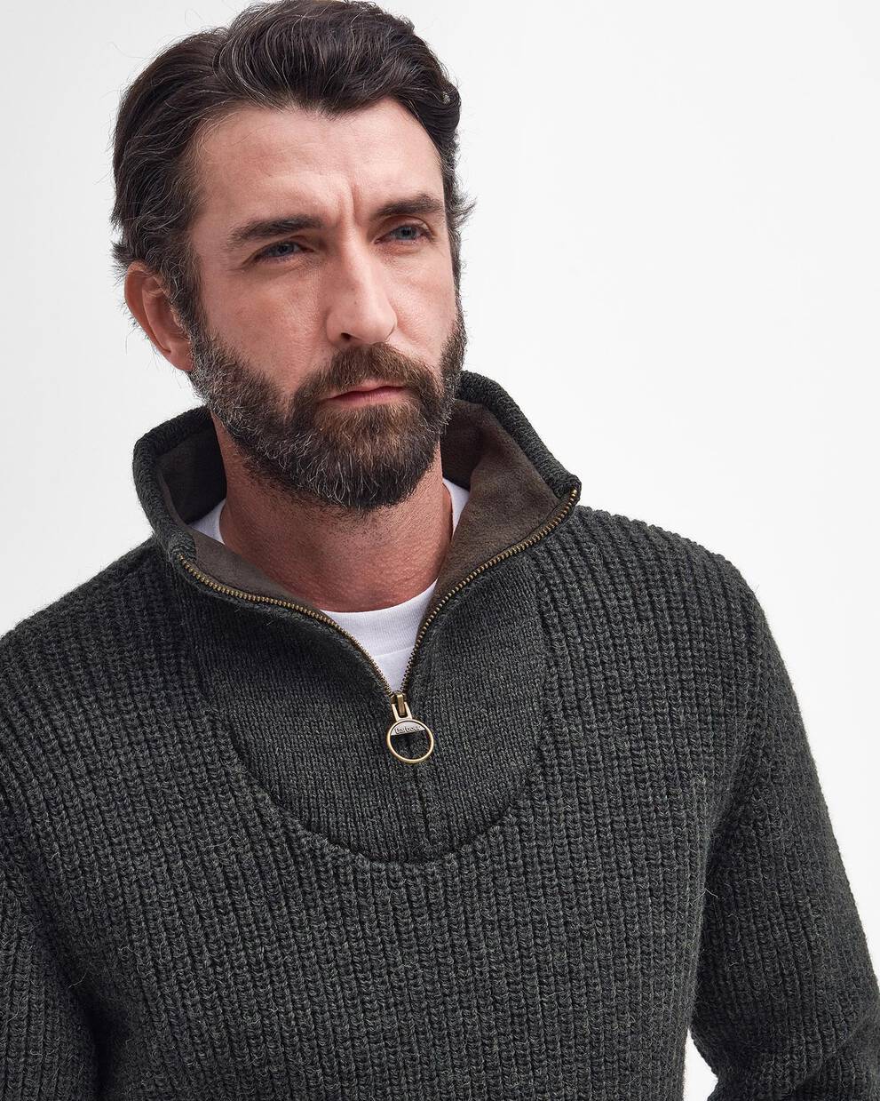 Maglia con mezza zip New Tyne