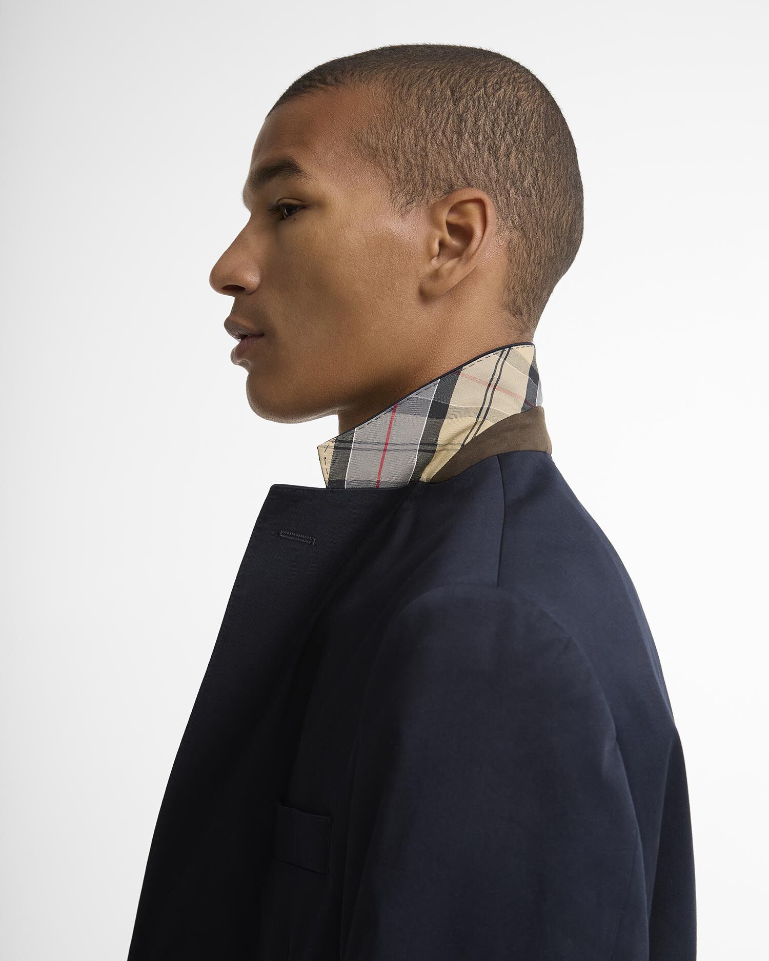 Bellamy Cotton Blazer Navy