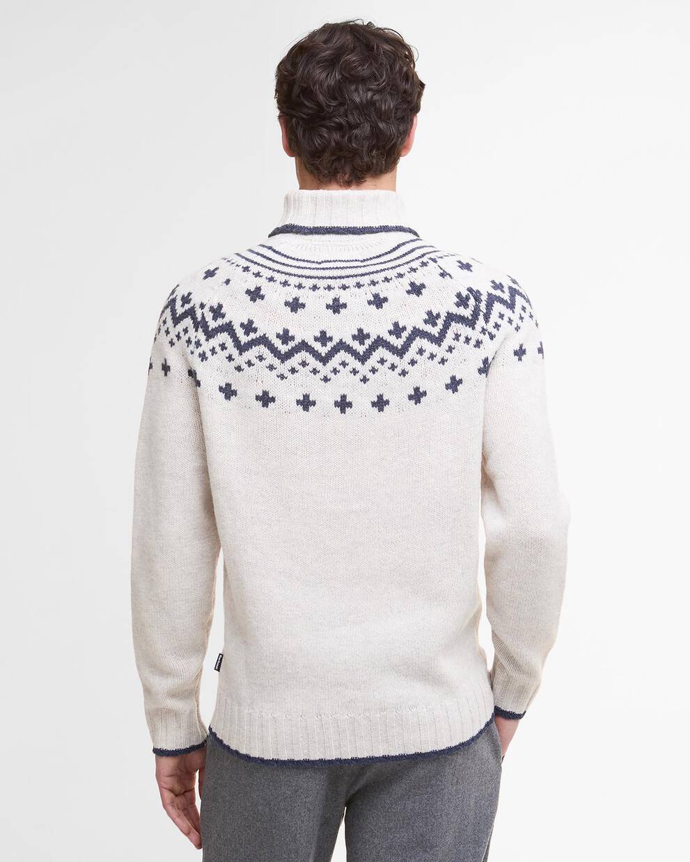 Hewton Fair Isle Roll Neck Jumper