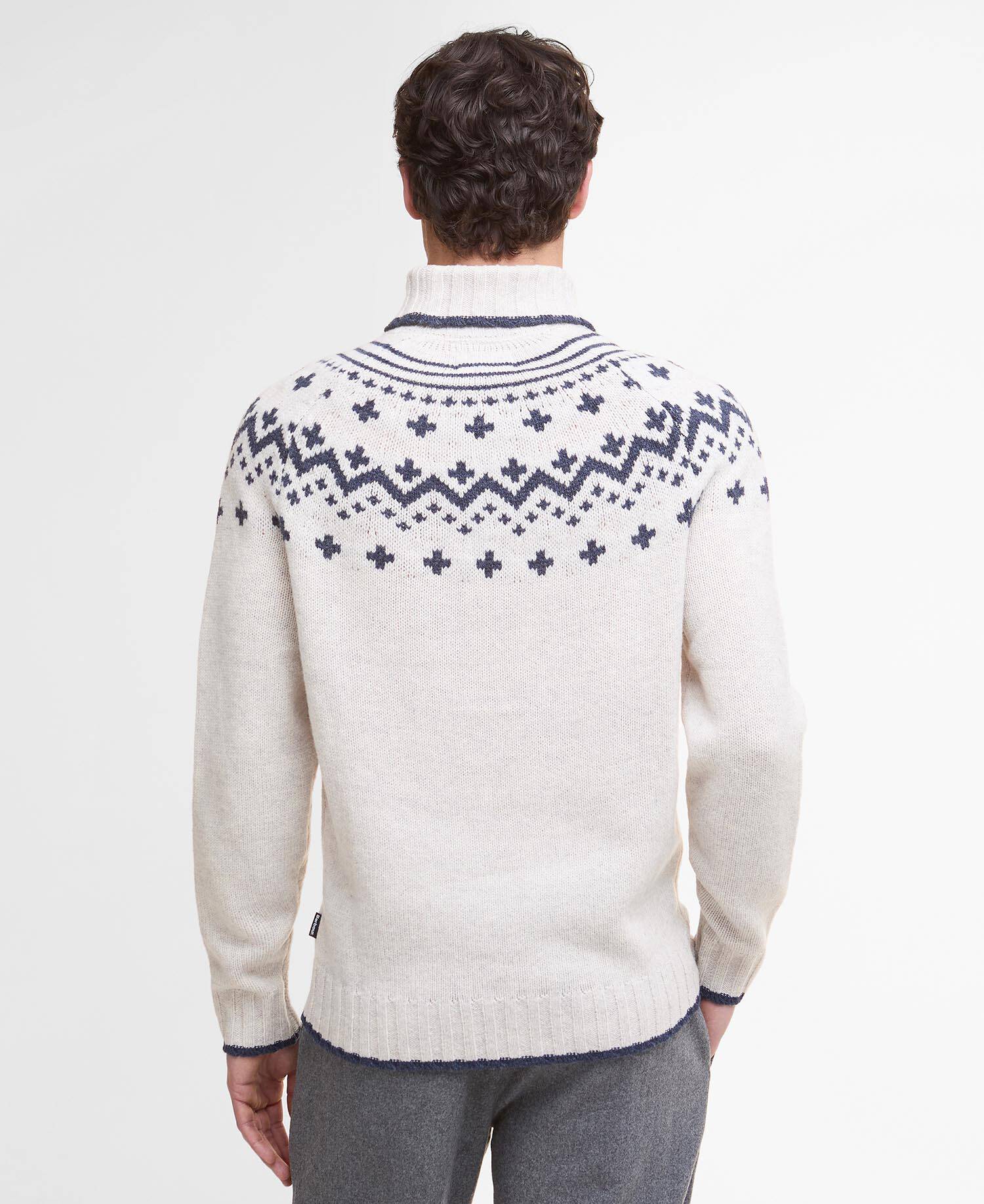 Hewton Fair Isle Roll Neck Jumper image number 2