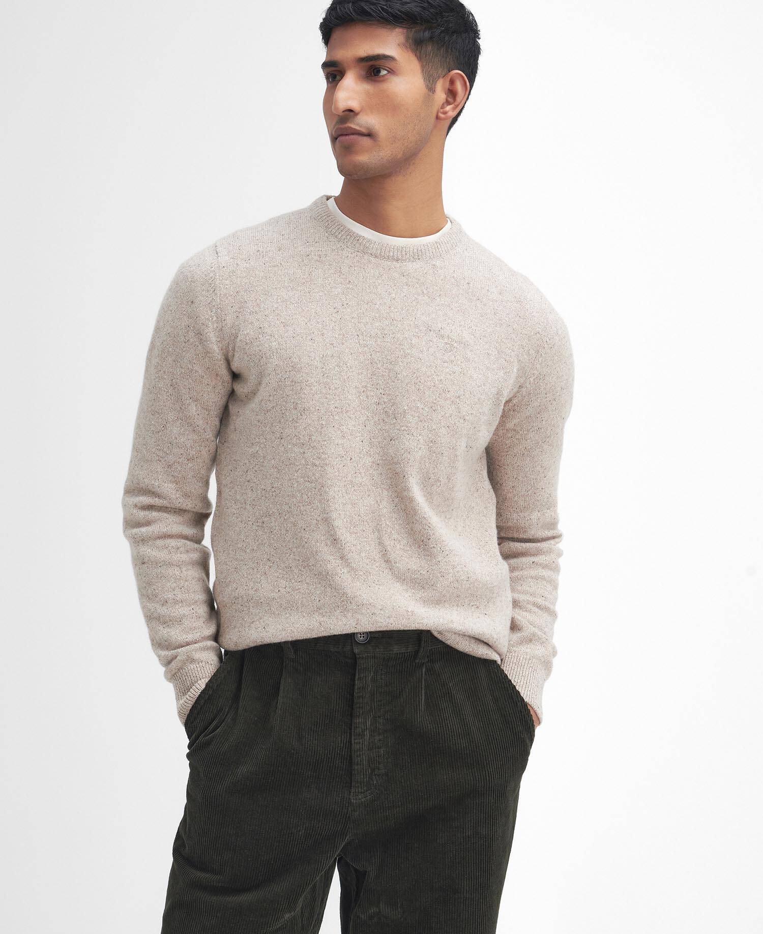 Stretch Cord Relaxed Trousers image number 3