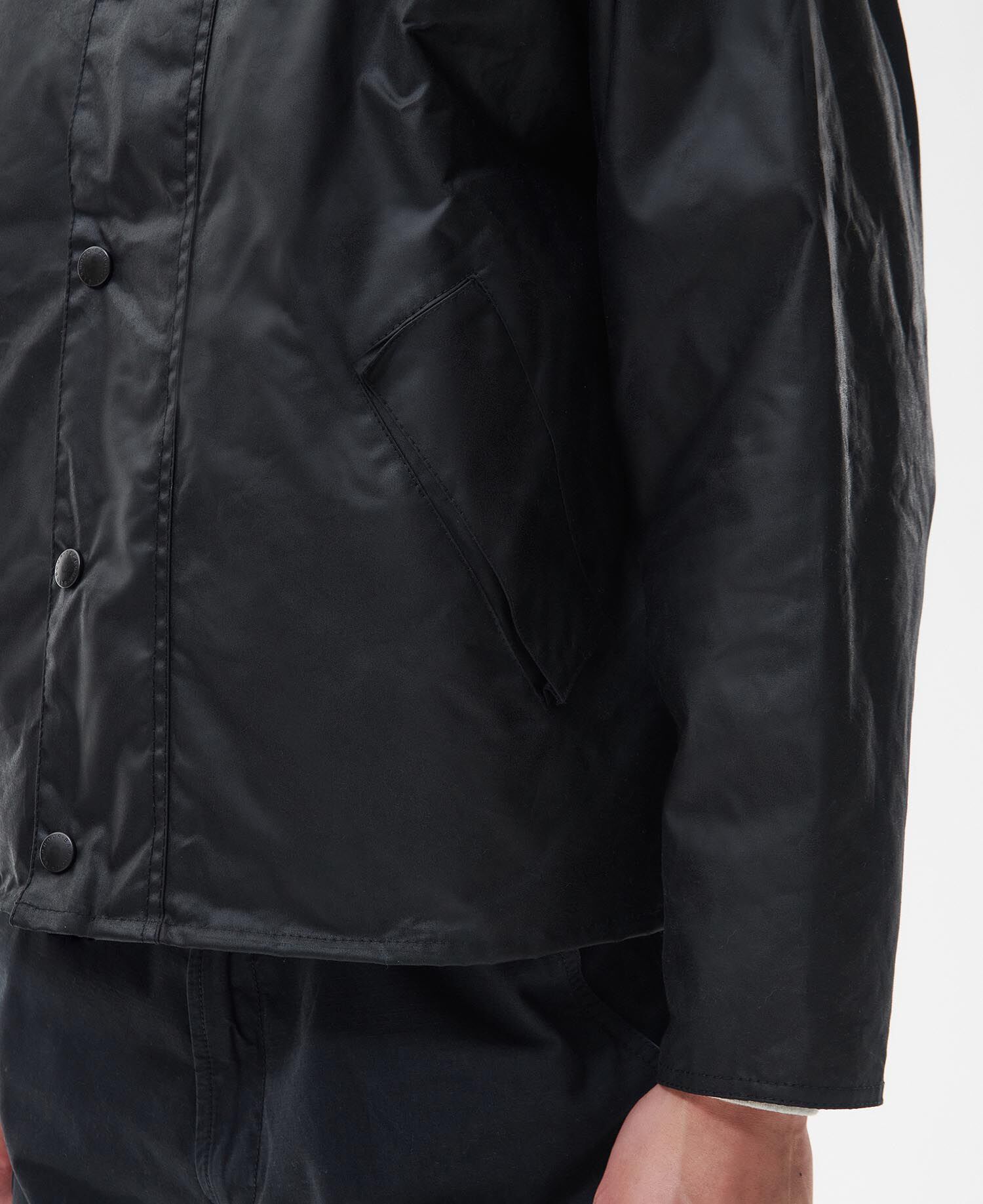 ジャケット・アウター Barbour TRANSPORT 36 waxed cotton black Barbour® Transport Wax Jacket For Men | J.Crew