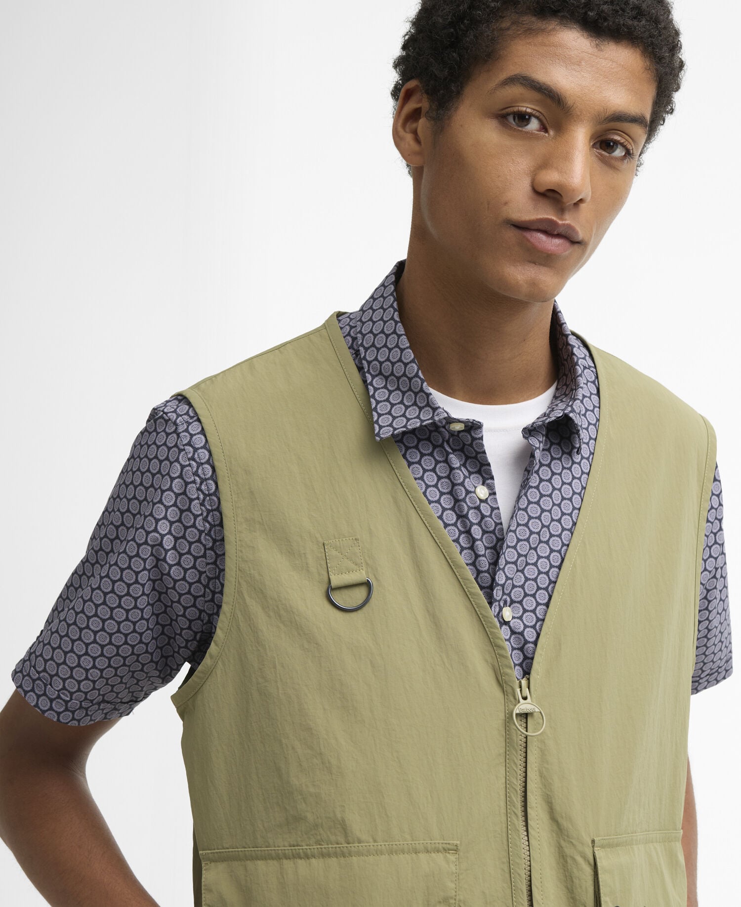Festival Gilet Bleached Olive