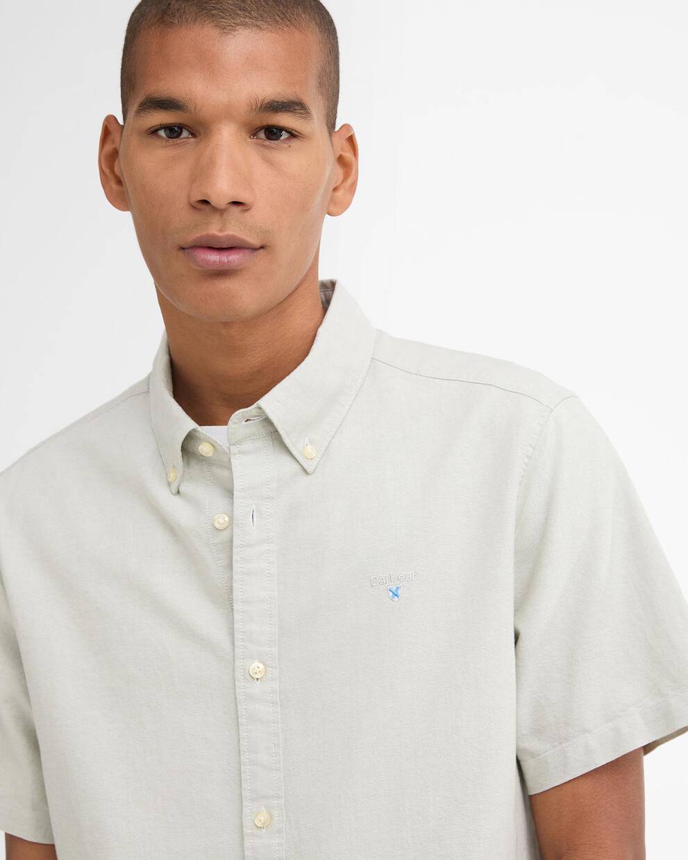 Oxtown Oxford Tailored Short-Sleeved Shirt
