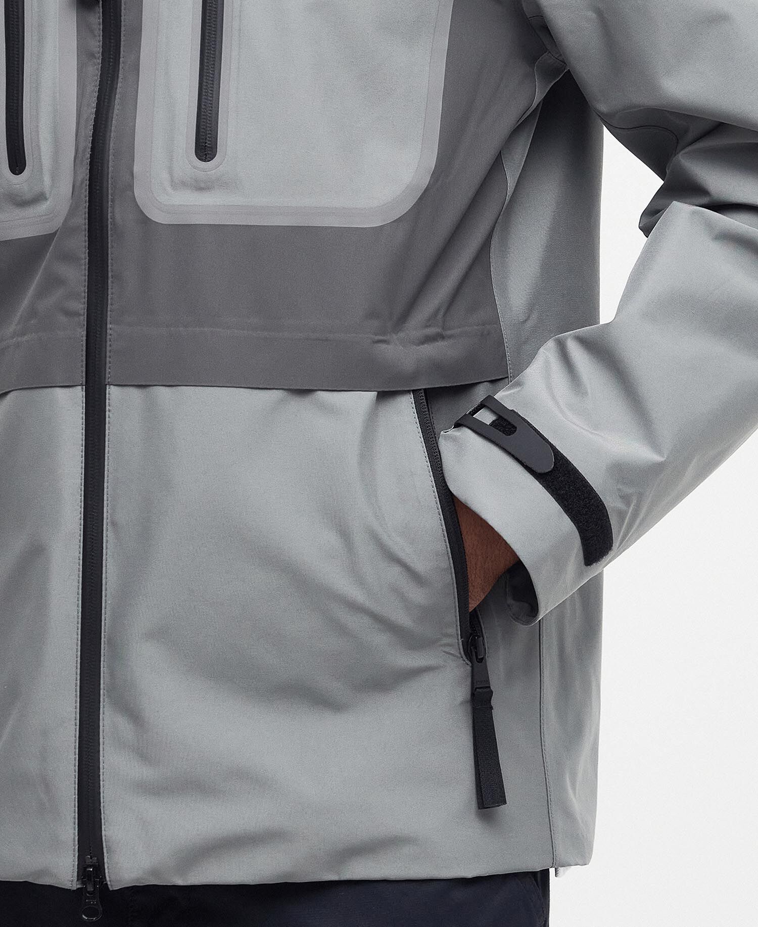 B.Intl Chevin Waterproof Jacket Gargoyle