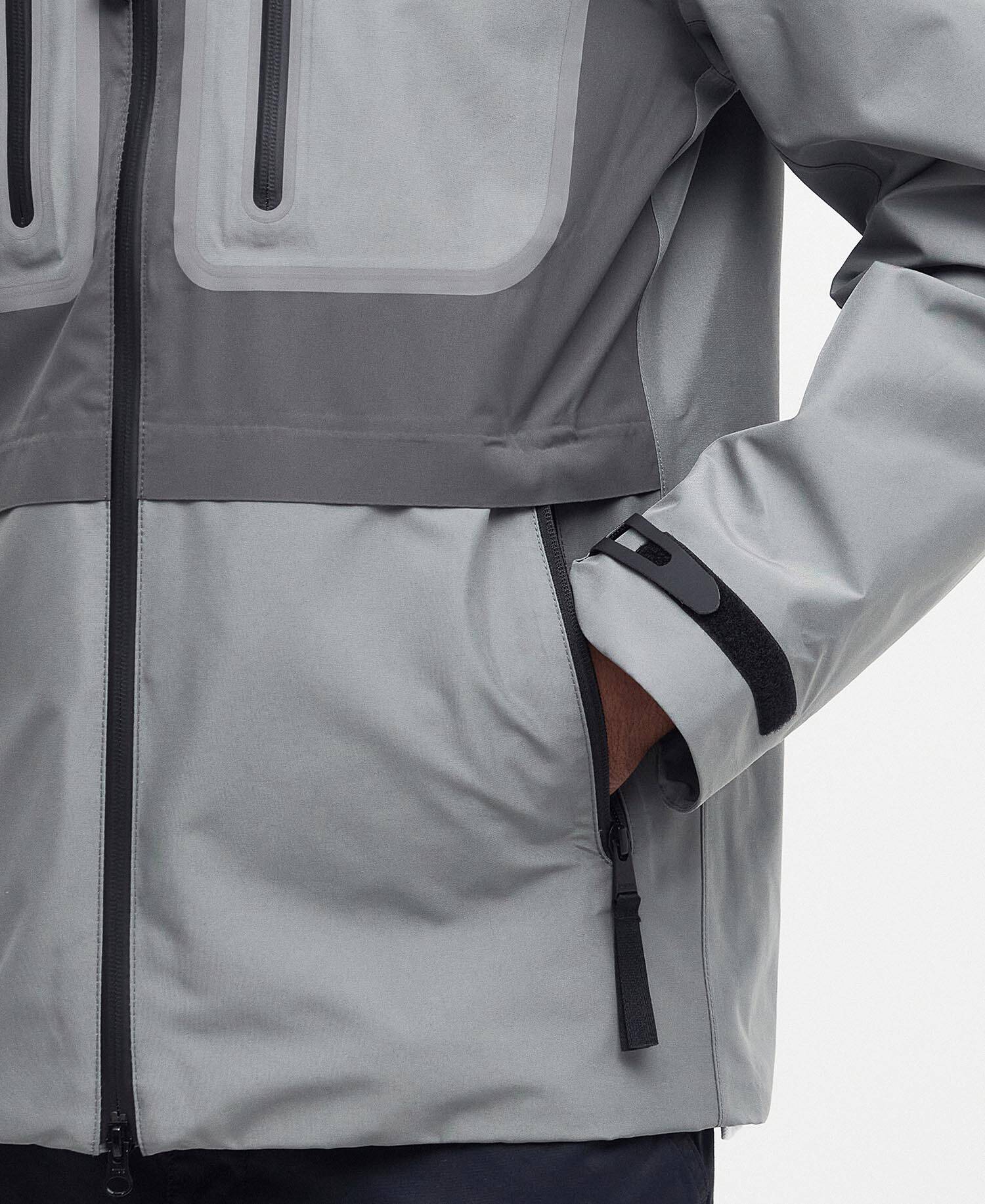 B.Intl Chevin Waterproof Jacket Gargoyle image number 4