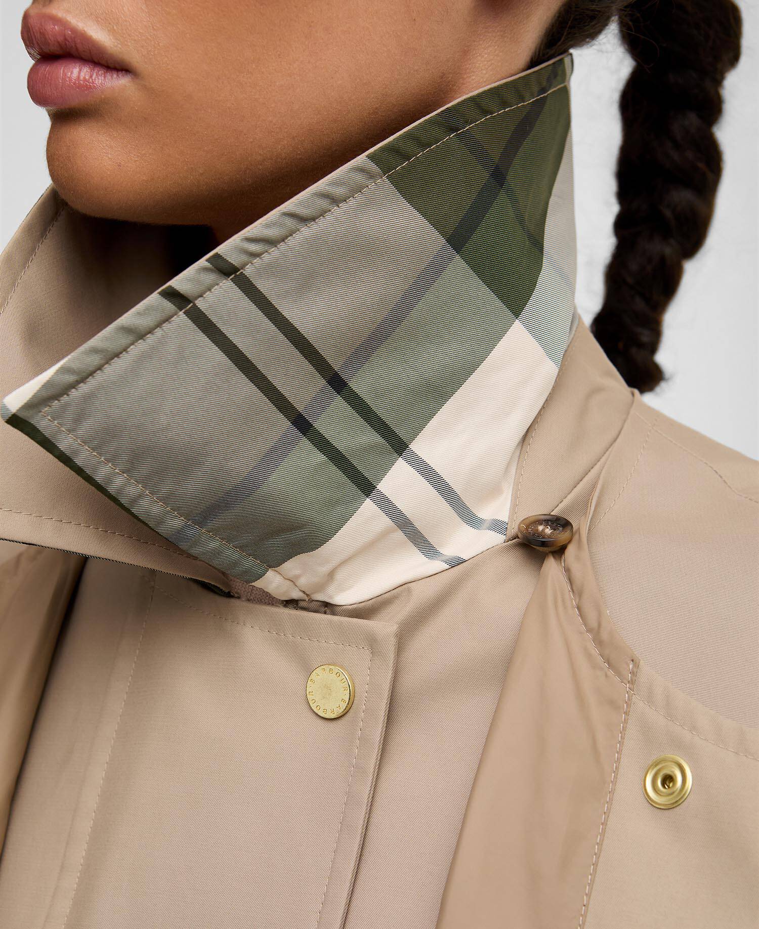 Fia Showerproof Jacket Honey/Ancient Poplar image number 4