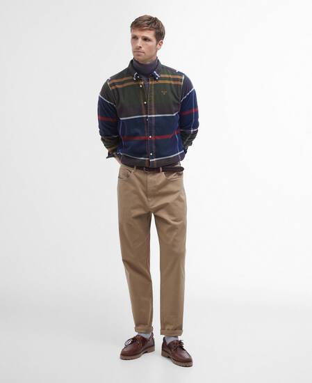 Iceloch Tailored Long-Sleeved Shirt Classic Tartan