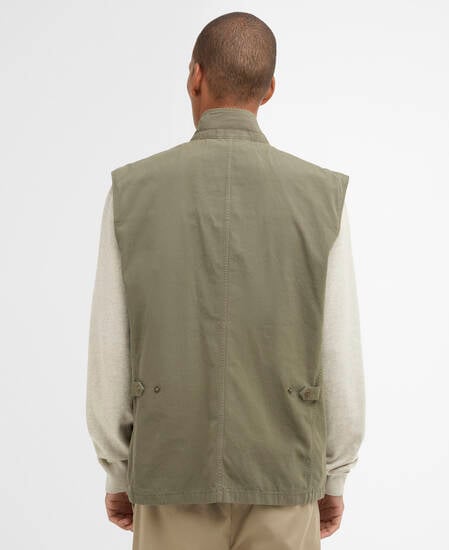 Gilet casual Corbridge Dusty Olive