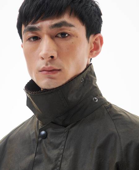 Transport Waxed Jacket Olive