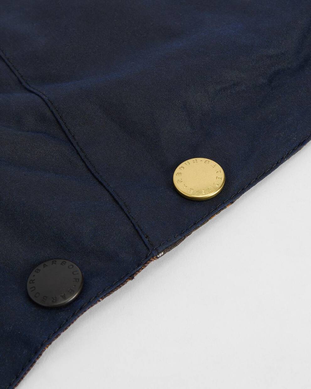 Paul Smith loves Barbour Kapuze Waxed