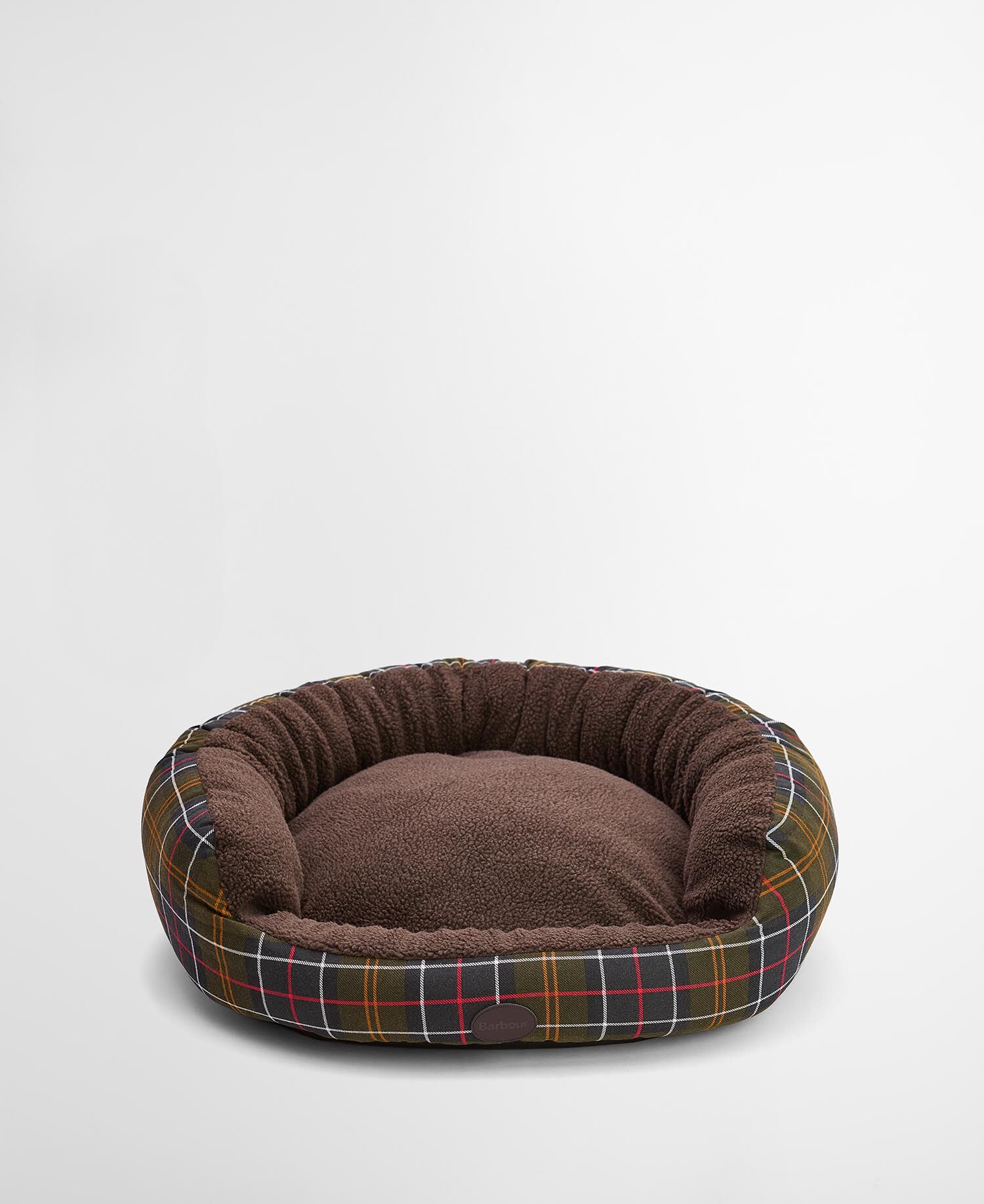 Snuggle Dog Bed 30" Classic Tartan