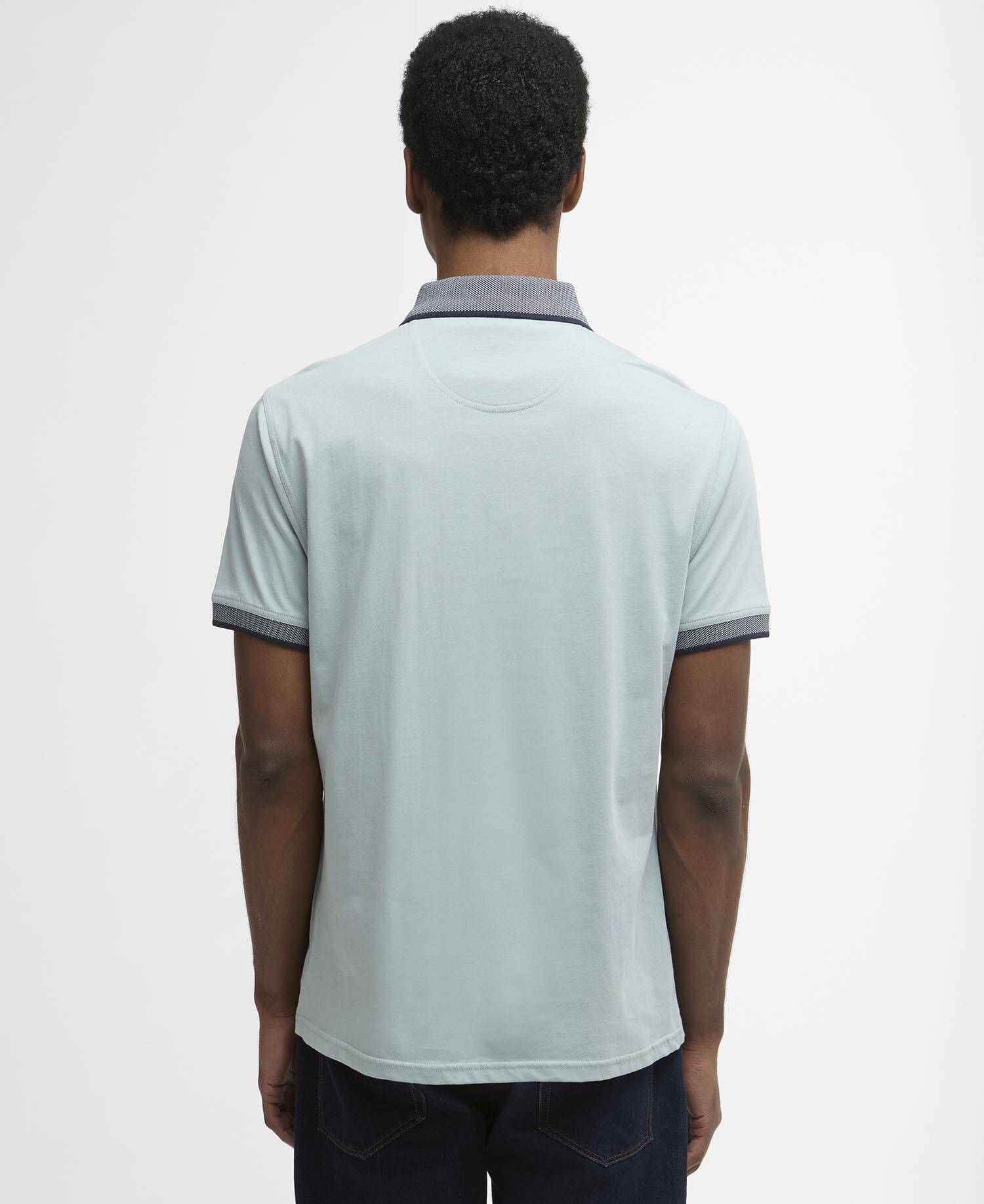 Cornsay Short-Sleeved Polo Shirt Slate image number 2