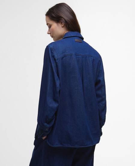 Arla Denim Overshirt Rinse Wash