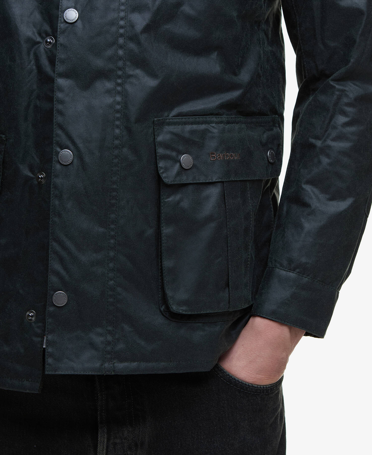Tourer Duke Waxed Jacket Sage image number 6