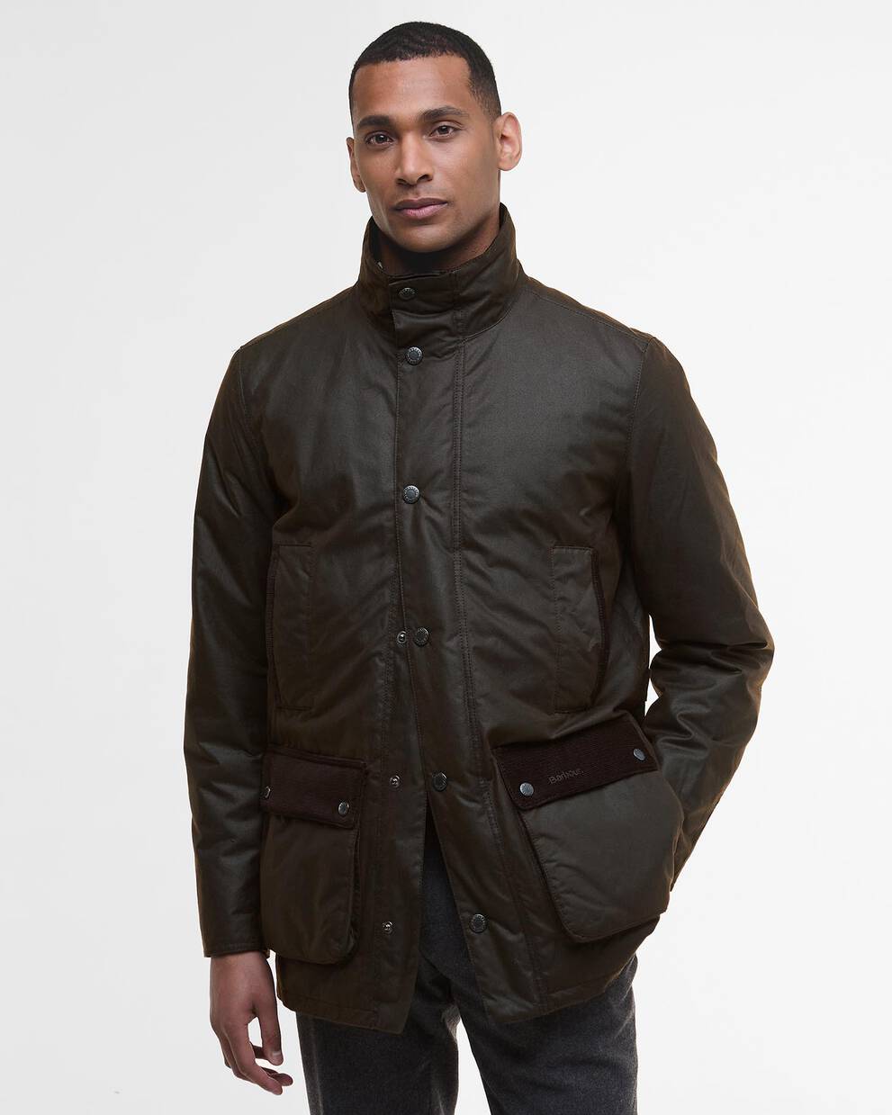 Modern Border Waxed Jacket